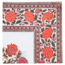 Sanya Napkin - Pink/Orange (Set of 2)